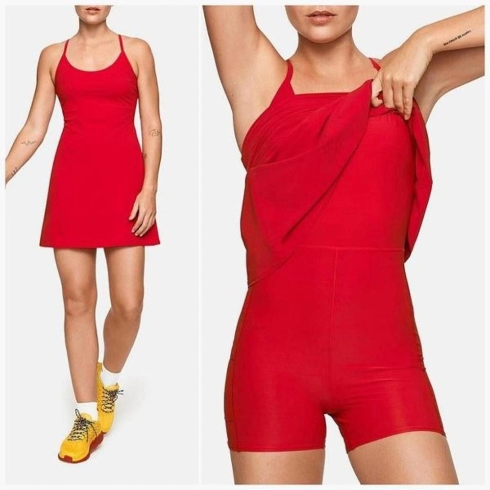 Outdoor Voices The Exercise Dress Red Small